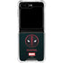 Marvel Deadpool Legacy Deadpool Logo Galaxy Z Flip6 Clear Case